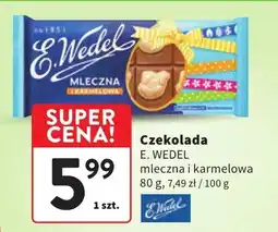 Intermarche Czekolada mleczna i karmelowa oferta
