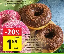 Intermarche Donut truskawkowy oferta