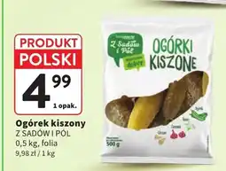 Intermarche Ogórek kiszony folia oferta