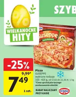 Intermarche Pizza wybrane rodzaje oferta