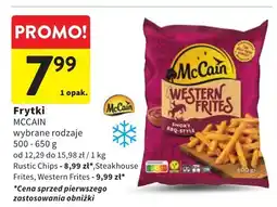 Intermarche Frytki wybrane rodzaje oferta