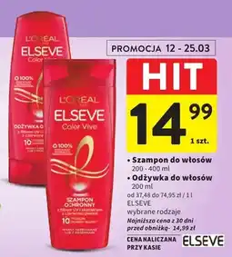 Intermarche Odżywka do włosów oferta