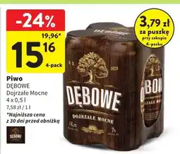 Intermarche Piwo Dojrzałe Mocne 4-pack oferta