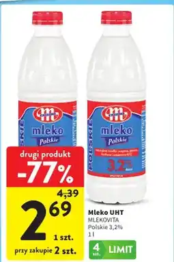Intermarche Mleko UHT Polskie 3,2% oferta