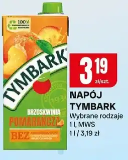 Chorten Napój Tymbarek Wybrane rodzaje oferta