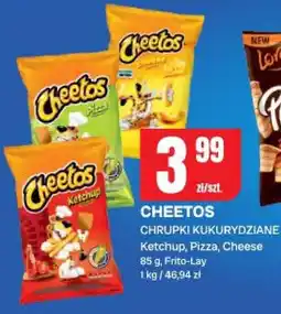Chorten Chrupki kukurydziane ketchup, pizza, cheese oferta