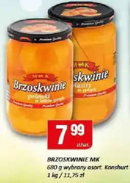 Chorten Brzoskwinie w lekkim syropie oferta