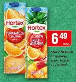 Chorten Sok pomarańczowy z miąższem / jabłko – truskawka oferta