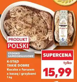 Kaufland Kaczka z farszem z kaszą i grzybami oferta