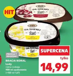 Kaufland Lody różne rodzaje oferta