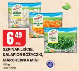 Chorten Szpinak liście, kalafior różyczki, marchewka mini oferta