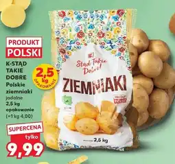 Kaufland Polskie ziemniaki jadalne 2,5kg opakowanie oferta