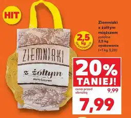Kaufland Ziemniaki z żółtym miąższem jadalne 2,5kg opakowanie oferta