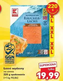 Kaufland Łosoś wędzony na zimno oferta