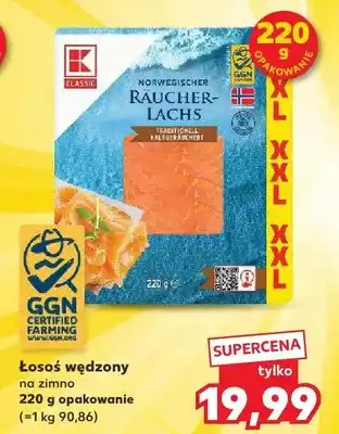 Kaufland Łosoś wędzony na zimno oferta