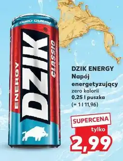 Kaufland Napój energetyzujący zero kalorii oferta