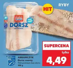 Kaufland Dorsz czarny filet premium bez skóry oferta