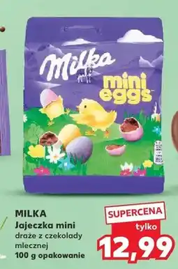 Kaufland Jajeczka mini draże z czekolady mlecznej oferta