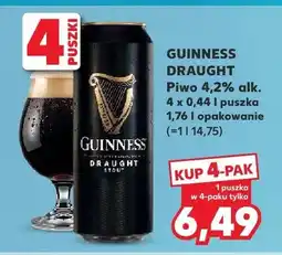 Kaufland Piwo 4,2% alk. Draught oferta