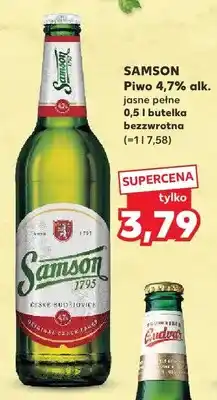Kaufland Piwo 4,7% alk. jasne pełne oferta
