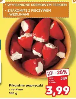 Kaufland Papryka pikantna z serkiem oferta