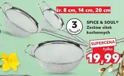 Kaufland Zestaw sitek kuchennych 3 szt oferta