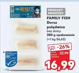 Kaufland Dorsz polędwica bez skóry oferta