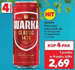 Kaufland Piwo jasne pełne 5,2% alk oferta