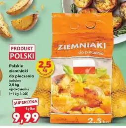 Kaufland Polskie ziemniaki do pieczenia jadalne 2,5kg opakowanie oferta