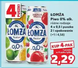 Kaufland Piwo 0% alk oferta
