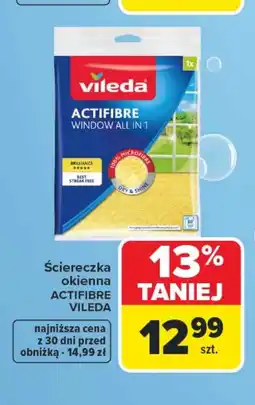 Carrefour Ściereczka Vileda oferta