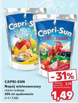 Kaufland Napój wieloowocowy oferta