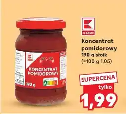 Kaufland Koncentrat pomidorowy oferta