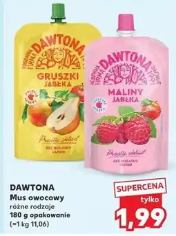 Kaufland Mus owocowy maliny jabłka oferta