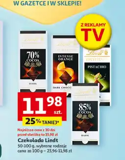 Auchan Czekolada Lindt oferta