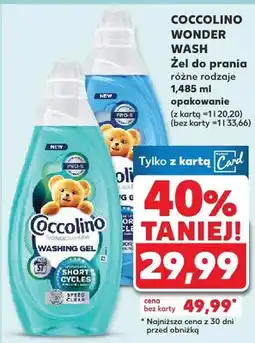 Kaufland Żel do prania Wonder Wash oferta