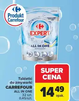 Carrefour Tabletki do zmywarki Carrefour oferta