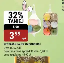 bi1 Zestaw 6 jajek ozdobnych oferta