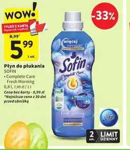 Intermarche Sofin płyn do płukania oferta