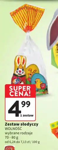 Intermarche Wolność zestaw słodyczy oferta