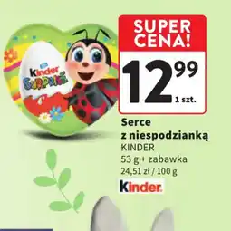 Intermarche Kinder Serce z niespodzianką oferta