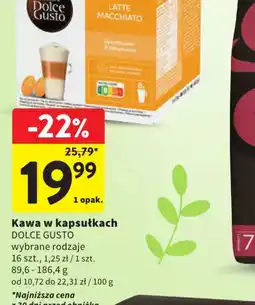 Intermarche Kawa w kapsułkach Dolce Gusto oferta