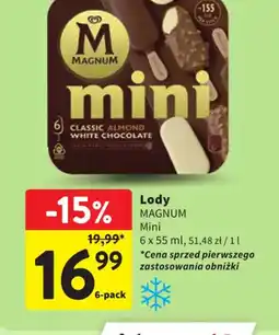 Intermarche Lody Magnum Mini oferta