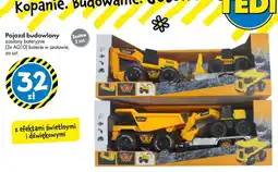 Tedi Pojazd budowlany zasilany bateryjnie (3x AG10) w zestawie, za szt oferta