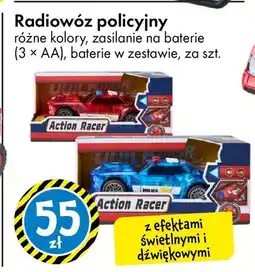 Tedi Radiowóz policyjny różne kolory zasilanie na baterie (3 x AA) baterie w zestawie oferta