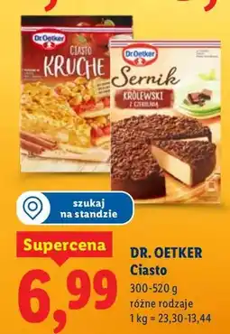 Lidl Ciasto różne rodzaje oferta