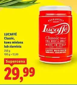 Lidl Kawa mielona lub ziarnista Classic oferta