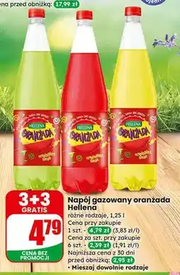 Dino Napój gazowany oranżada Hellena oferta