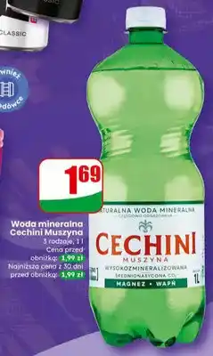 Dino Woda mineralna Cechini Muszyna średnionasycona CO2 oferta
