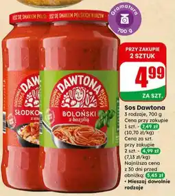 Dino Sos boloński z bazylią oferta